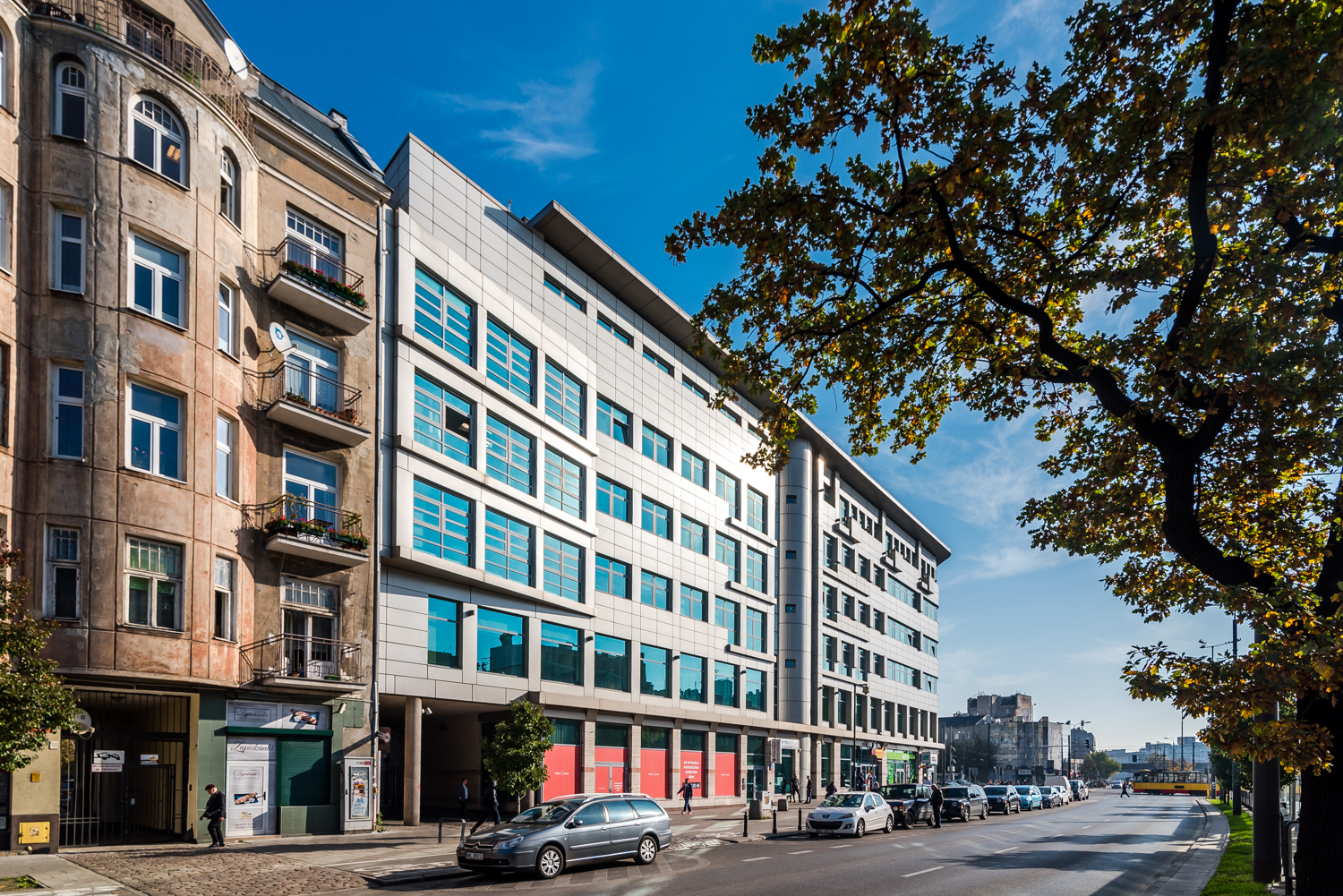 Zdjęcie architektury budynku Centrum Millenium